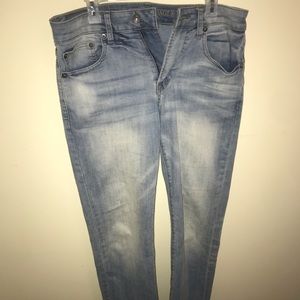 American Eagle Light Wash Original Straight Jeans